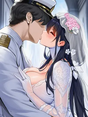 [AI小松鸟] 与吾妻老婆的誓约之日❤️终为眷属的誓约❤️，与吾妻老婆的纯恋婚礼性爱❤️新婚第一夜的狂潮❤️予吾妻老婆的永恒之恋❤️ [Ai Generated]_011_p10