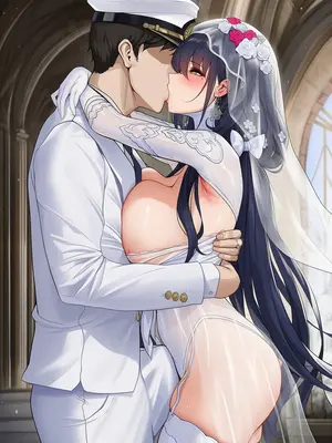 [AI小松鸟] 与吾妻老婆的誓约之日❤️终为眷属的誓约❤️，与吾妻老婆的纯恋婚礼性爱❤️新婚第一夜的狂潮❤️予吾妻老婆的永恒之恋❤️ [Ai Generated]_024_p23