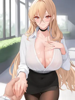[AI小松鸟] 怨仇老师的纯情生物 教导 ❤️ 前戲+1+2 [Ai Generated]_009_p08