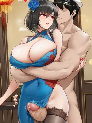 [AI小松鸟]约会前的梳妆准备❤️与东煌丽人的口爱盛宴❤️❤️与东煌丽人共度的爱辉独密宴会❤️[Ai Generated]_117_p116