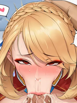 [AI小松鸟]纯恋午间满境❤️，与威尔士亲王老婆共度的茶色余韵❤️醉色云中餐厅的暧昧❤️，威尔士亲王老婆为你吹奏的弥足爱音❤️ 1-2 [Ai Generated]_062_p61