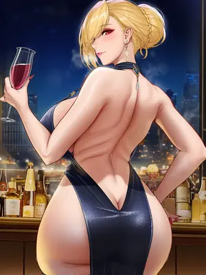 [AI小松鸟]纯恋午间满境❤️，与威尔士亲王老婆共度的茶色余韵❤️醉色云中餐厅的暧昧❤️，威尔士亲王老婆为你吹奏的弥足爱音❤️ 1-2 [Ai Generated]_071_p70