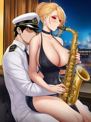 [AI小松鸟]纯恋午间满境❤️，与威尔士亲王老婆共度的茶色余韵❤️醉色云中餐厅的暧昧❤️，威尔士亲王老婆为你吹奏的弥足爱音❤️ 1-2 [Ai Generated]_076_p75