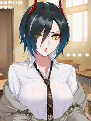 [AI小松鸟]阿尔萨斯老婆奉上的恋巡纯夜❤️战术学院的暧昧恋学❤️ 1-6 [Ai Generated]_263_p262