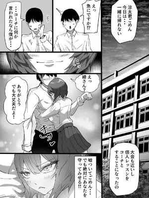 [ふりんずかん (しーたけ)] 水泳部エースの先輩彼女が嫌いなクズコーチの一夜限定性処理ペットになり躾セックスで服従していく話 [DL版]_15_phgt