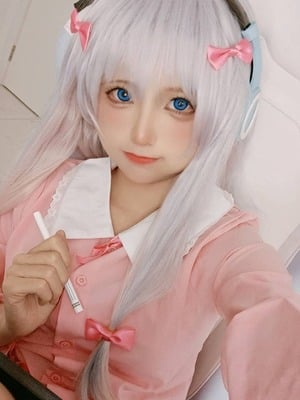 蠢沫沫 -&nbsp;&nbsp;血小板+黄漫老师+洛天依+间谍过家家 自拍_012