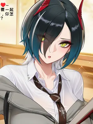 [AI小松鸟]战术学院等候的爱夜❤️与胡腾老婆共处的私密恋爱教室❤️ [AI Generated]_004_p03