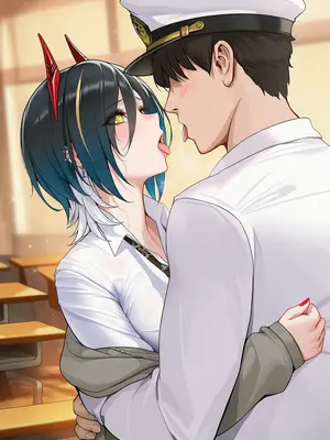 [AI小松鸟]战术学院等候的爱夜❤️与胡腾老婆共处的私密恋爱教室❤️ [AI Generated]_021_p20