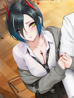 [AI小松鸟]战术学院等候的爱夜❤️与胡腾老婆共处的私密恋爱教室❤️ [AI Generated]_022_p21