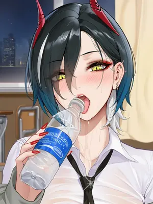 [AI小松鸟]战术学院等候的爱夜❤️与胡腾老婆共处的私密恋爱教室❤️ [AI Generated]_026_p25