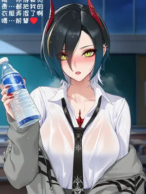 [AI小松鸟]战术学院等候的爱夜❤️与胡腾老婆共处的私密恋爱教室❤️ [AI Generated]_031_p30