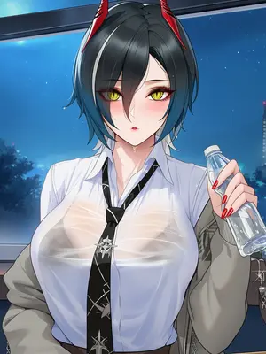 [AI小松鸟]战术学院等候的爱夜❤️与胡腾老婆共处的私密恋爱教室❤️ [AI Generated]_033_p32