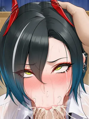 [AI小松鸟]战术学院等候的爱夜❤️与胡腾老婆共处的私密恋爱教室❤️ [AI Generated]_076_p75