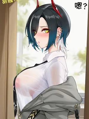 [AI小松鸟]战术学院等候的爱夜❤️与胡腾老婆共处的私密恋爱教室❤️ [AI Generated]_106_p105