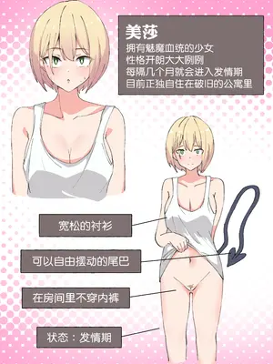 [anemone_lab (anemone)] ボロアパートで発情期サキュバスとベッドがドロドロになるまでする♥[中国翻譯]_02_whuh