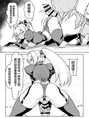 [あぼかど茶屋 (よこしま小石)] 最強用心棒ハンターナターシャさんは最弱雑魚コンガと本気交尾で今日も敗北する (モンスターハンター) [中国翻訳] [DL版]_28_pwxl