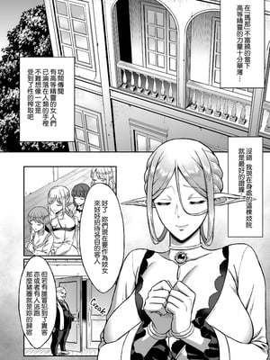 [H.B.A (うさぎなごむ)] 黄昏の娼エルフ 1-9 [疏碼、無修正]_008