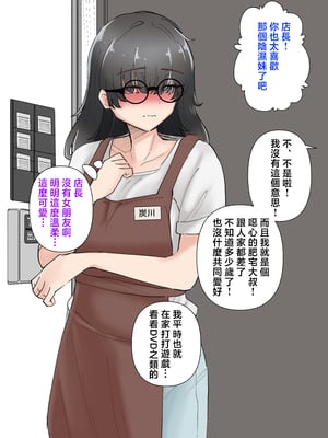 [KANIKORO] うちのバイトのクールでHカップのでか乳ちゃんは弱者男性とでもヤラせてくれるって! [中国翻訳]_048__46
