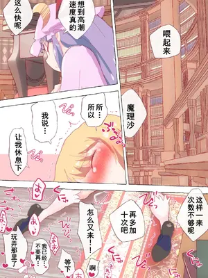 [のん] 本を借りたいがために、パチュリーにクリだけでイカされまくる魔理沙 (東方Project) [Dawn个人汉化]_12_wjyq
