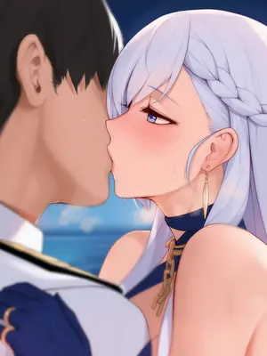 [AI小松鸟]指挥官与贝尔法斯特老婆的纯情sex❤️1-2 [Ai Generated]_p04