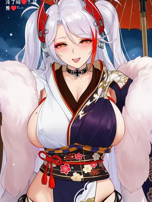 [AI小松鸟]重樱雪夜的温泉赴约❤️与欧根亲王老婆的漫恋之夜❤️ [Ai Generated]_015_p14