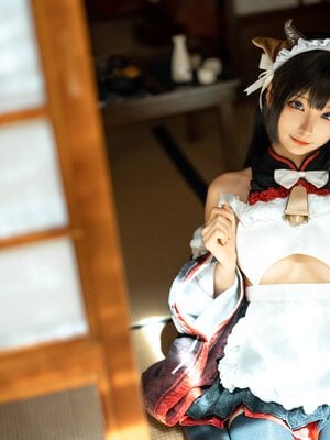 蠢沫沫 – 牛牛女仆