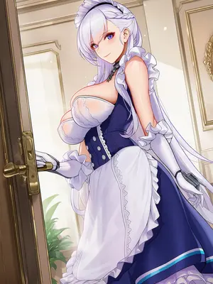 [AI小松鸟]甜蜜的偷窃❤️，与可畏老婆的爱蜜奇遇❤️迷糊淑女的瞬间❤️，可畏老婆的爱之清理服务❤️ 1-2 [Ai Generated]_011_p10