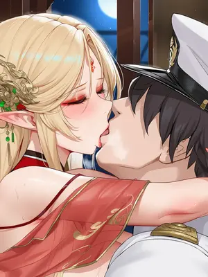 [AI小松鸟]月圆之下的闺恋❤️与布雷斯特老婆共爱的爱夜情房❤️[Ai Generated]_044_p43