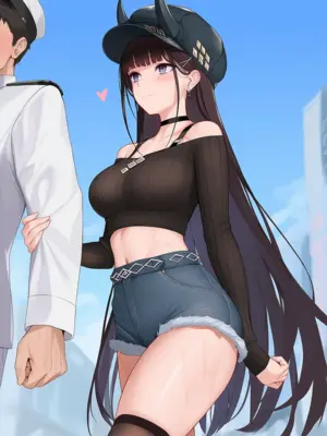 [AI小松鸟]雨夜，风声，与怀里的恋人❤️与重樱小女友共度的蜜恋之日❤️❤️❤️ 1-8 [Ai Generated]_095_p94