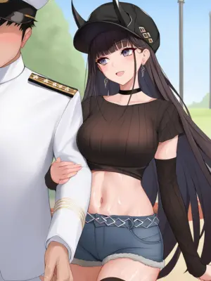 [AI小松鸟]雨夜，风声，与怀里的恋人❤️与重樱小女友共度的蜜恋之日❤️❤️❤️ 1-8 [Ai Generated]_100_p99