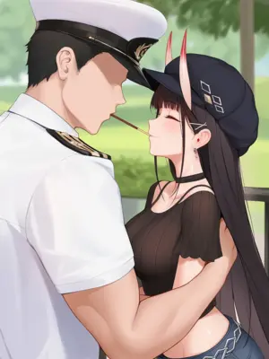 [AI小松鸟]雨夜，风声，与怀里的恋人❤️与重樱小女友共度的蜜恋之日❤️❤️❤️ 1-8 [Ai Generated]_107_p106