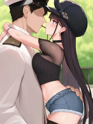 [AI小松鸟]雨夜，风声，与怀里的恋人❤️与重樱小女友共度的蜜恋之日❤️❤️❤️ 1-8 [Ai Generated]_113_p112