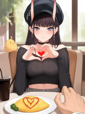 [AI小松鸟]雨夜，风声，与怀里的恋人❤️与重樱小女友共度的蜜恋之日❤️❤️❤️ 1-8 [Ai Generated]_119_p118