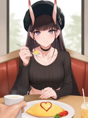 [AI小松鸟]雨夜，风声，与怀里的恋人❤️与重樱小女友共度的蜜恋之日❤️❤️❤️ 1-8 [Ai Generated]_131_p130