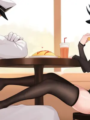 [AI小松鸟]雨夜，风声，与怀里的恋人❤️与重樱小女友共度的蜜恋之日❤️❤️❤️ 1-8 [Ai Generated]_134_p133