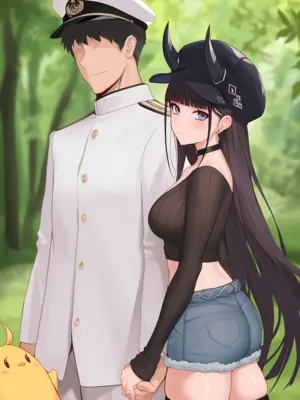 [AI小松鸟]雨夜，风声，与怀里的恋人❤️与重樱小女友共度的蜜恋之日❤️❤️❤️ 1-8 [Ai Generated]_178_p177