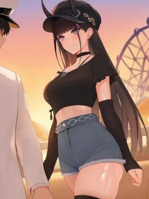 [AI小松鸟]雨夜，风声，与怀里的恋人❤️与重樱小女友共度的蜜恋之日❤️❤️❤️ 1-8 [Ai Generated]_196_p195