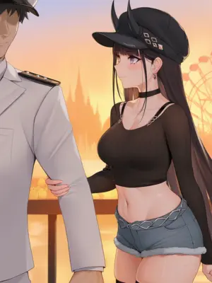 [AI小松鸟]雨夜，风声，与怀里的恋人❤️与重樱小女友共度的蜜恋之日❤️❤️❤️ 1-8 [Ai Generated]_197_p196