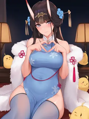 [AI小松鸟]雨夜，风声，与怀里的恋人❤️与重樱小女友共度的蜜恋之日❤️❤️❤️ 1-8 [Ai Generated]_224_p223