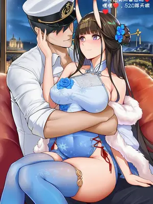 [AI小松鸟]雨夜，风声，与怀里的恋人❤️与重樱小女友共度的蜜恋之日❤️❤️❤️ 1-8 [Ai Generated]_297_p296