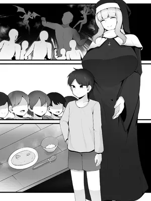 [こゆめ庵 (かざかみすだれ)] やさしいシスターお姉さんの秘密を探ったら実はサキュバスで無理矢理契約させられちゃう話_13_dfaa