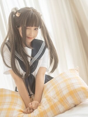 蠢沫沫 - 被窝JK_02