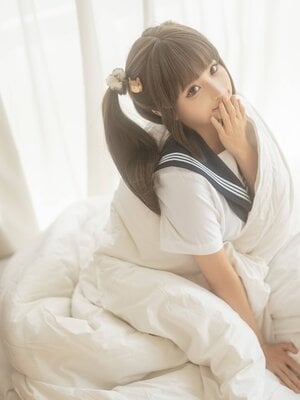 蠢沫沫 - 被窝JK_06