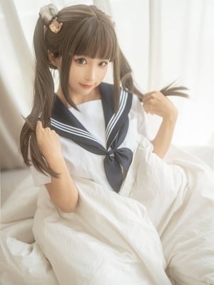 蠢沫沫 - 被窝JK_07