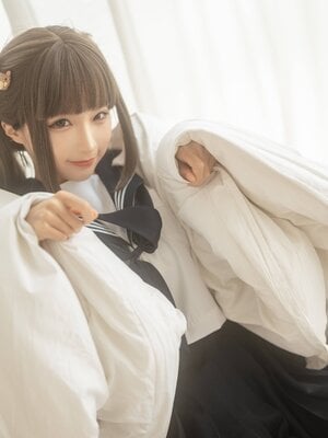 蠢沫沫 - 被窝JK_08