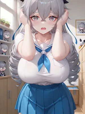 [DEX] Bronya女僕咖啡廳打工記 [Chinese] [AI Generated]_039_136703172_p38_Bronya_1