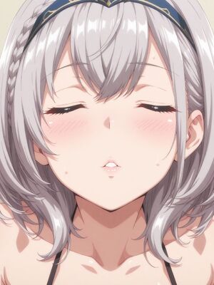 [NiNia] Shirogane Noel Bikini (Patreon) (AI Generated)_024__24