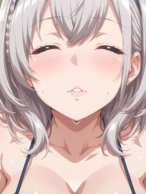 [NiNia] Shirogane Noel Bikini (Patreon) (AI Generated)_025__25