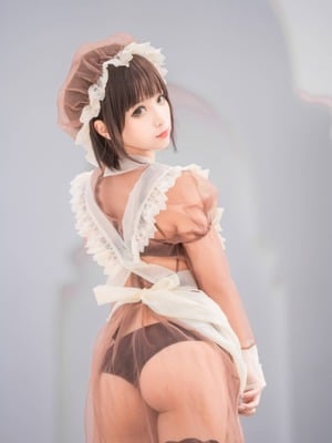 蠢沫沫 -沫沫真爱版 纱-室外女仆_017