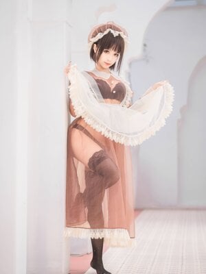 蠢沫沫 -沫沫真爱版 纱-室外女仆_021